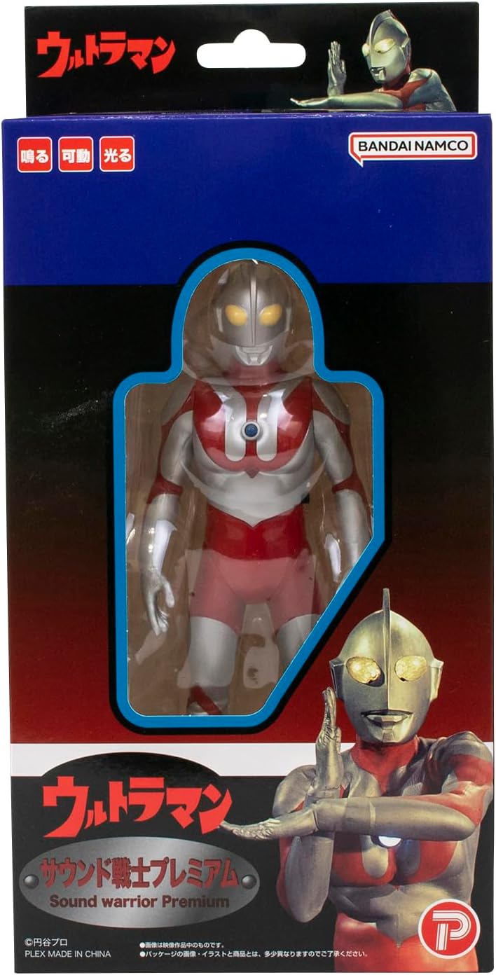 PLEX (プレックス) Sound Warrior Premium Ultraman Toy Figure, Ages 15 and Up, 197237
