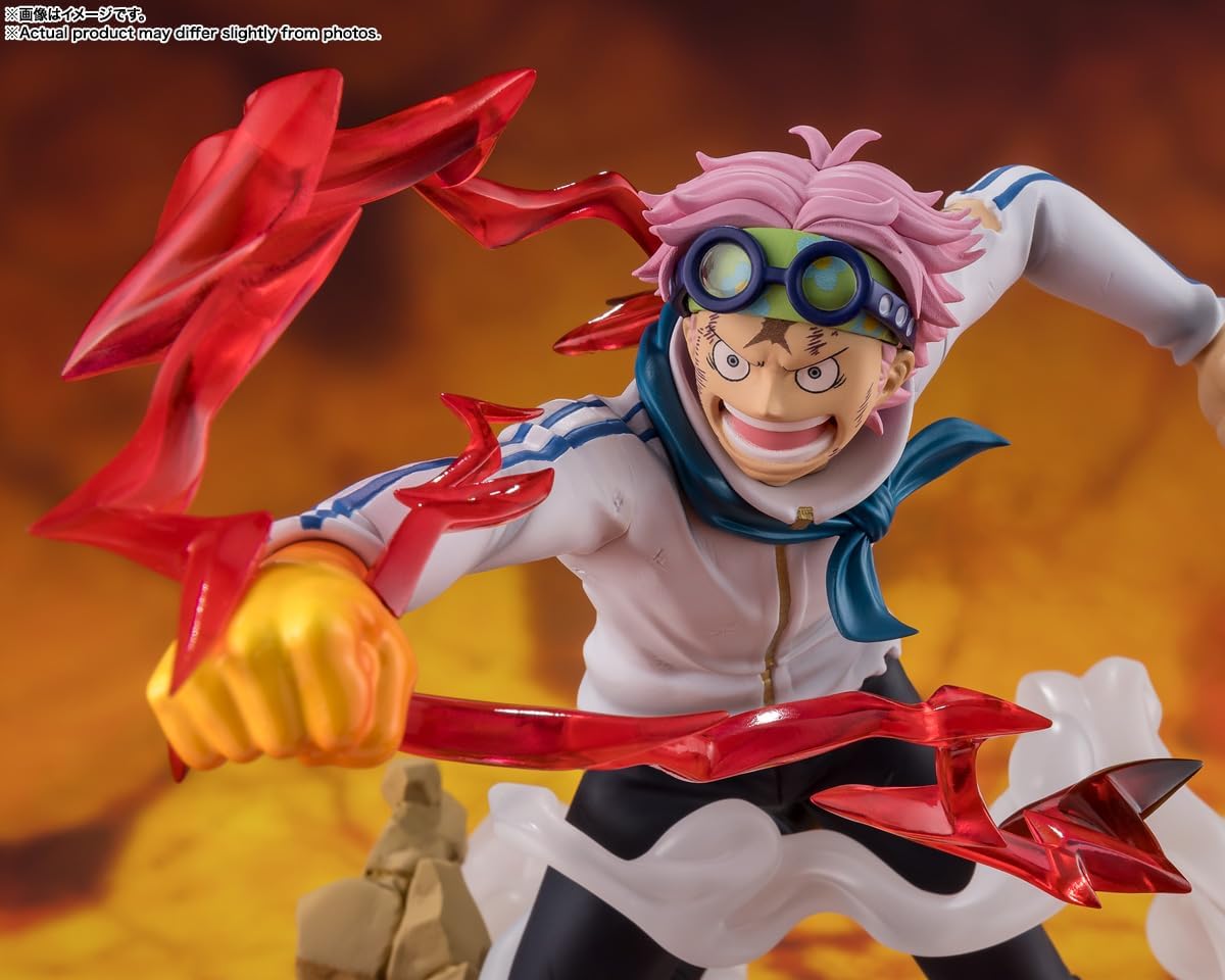 TAMASHII NATIONS Figuarts Zero One Piece Cobby - Real Fist Bones, Approx. 6.1 inches (155 mm), PVC & ABS, Painted Finished Figure