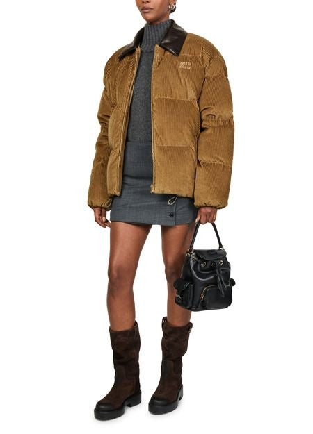 MIU MIU Corduroy puffer jacket - Image 6