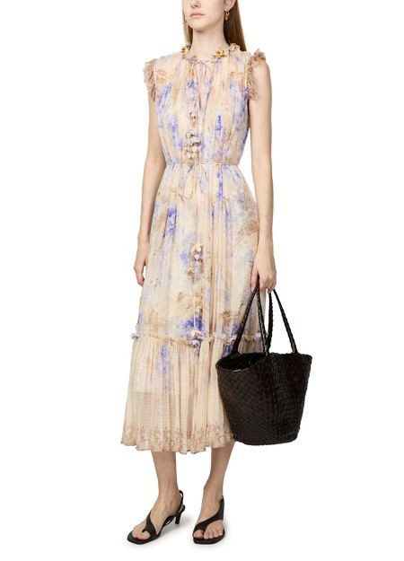 ZIMMERMANN Dawning flutter midi dress - Image 6