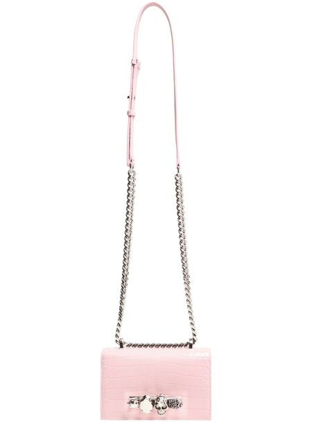 MCQUEEN Jewelled Satchel mini shoulder bag - Image 6