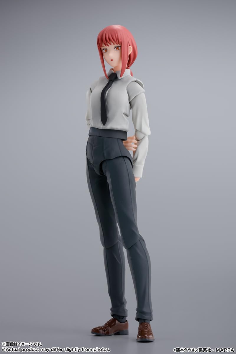 S.H. Figuarts Chensoman Makima, Approx. 5.5 inches (140 mm), PVC, ABS & Fabric, Pre-painted Action Figure