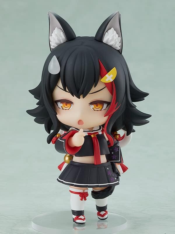 Nendoroid Holo Live Productions G12856 Mio Okami Non-Scale Plastic Pre-painted Action Figure