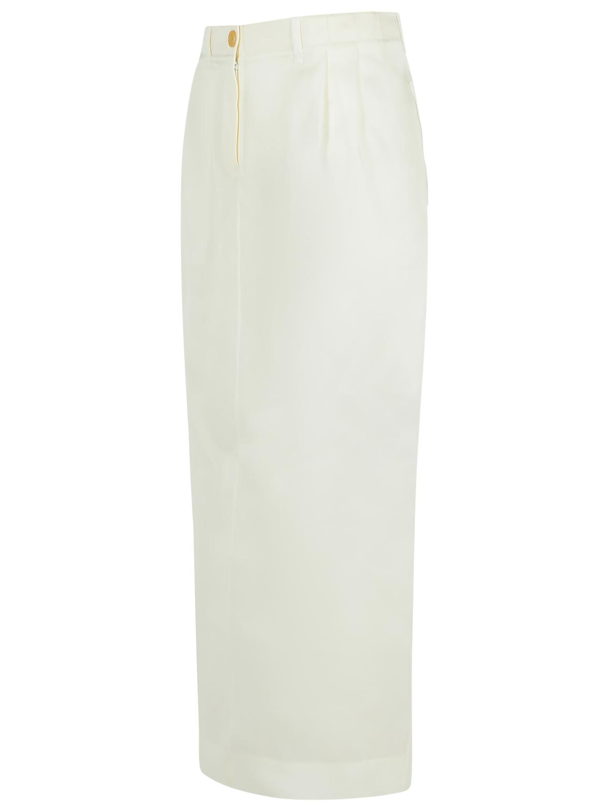 Khaite Khaite 'Lucian'白いシルクスカート - Image 6