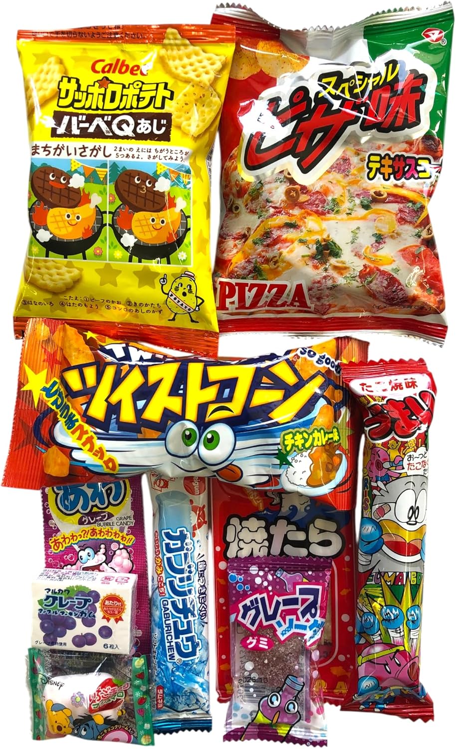 駄菓子 詰め合わせ 袋詰め 10個入り 8セット 子供会 景品 お菓子 大量 個包装 イベント おやつセット パーティー プレゼント 昔懐かし 定番