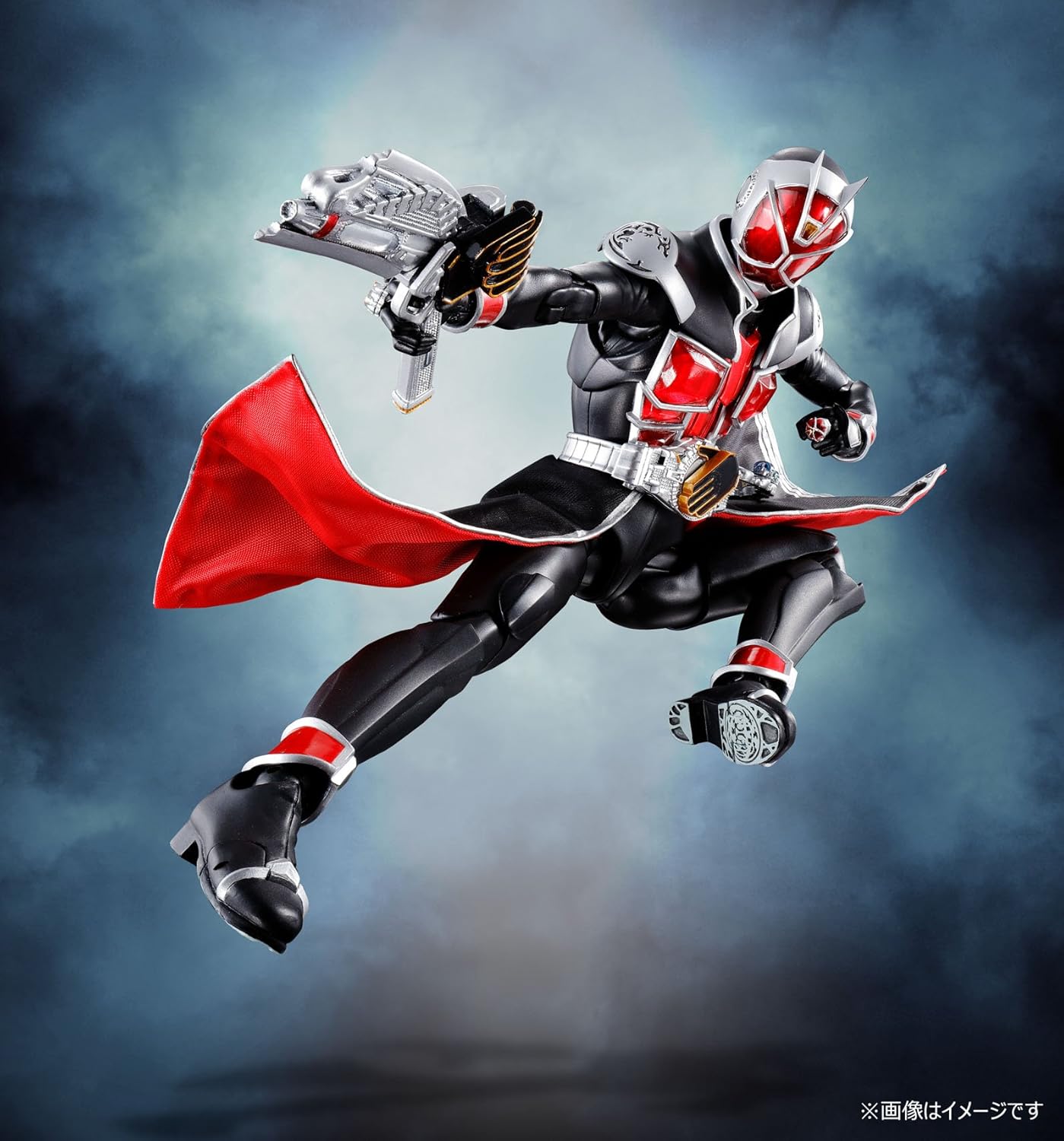 TAMASHII NATIONS S.H.フィギュアーツ 仮面ライダーウィザード フレイムスタイル(真骨彫製法) 約145mm ABS&PVC製 塗装済み可動フィギュア
