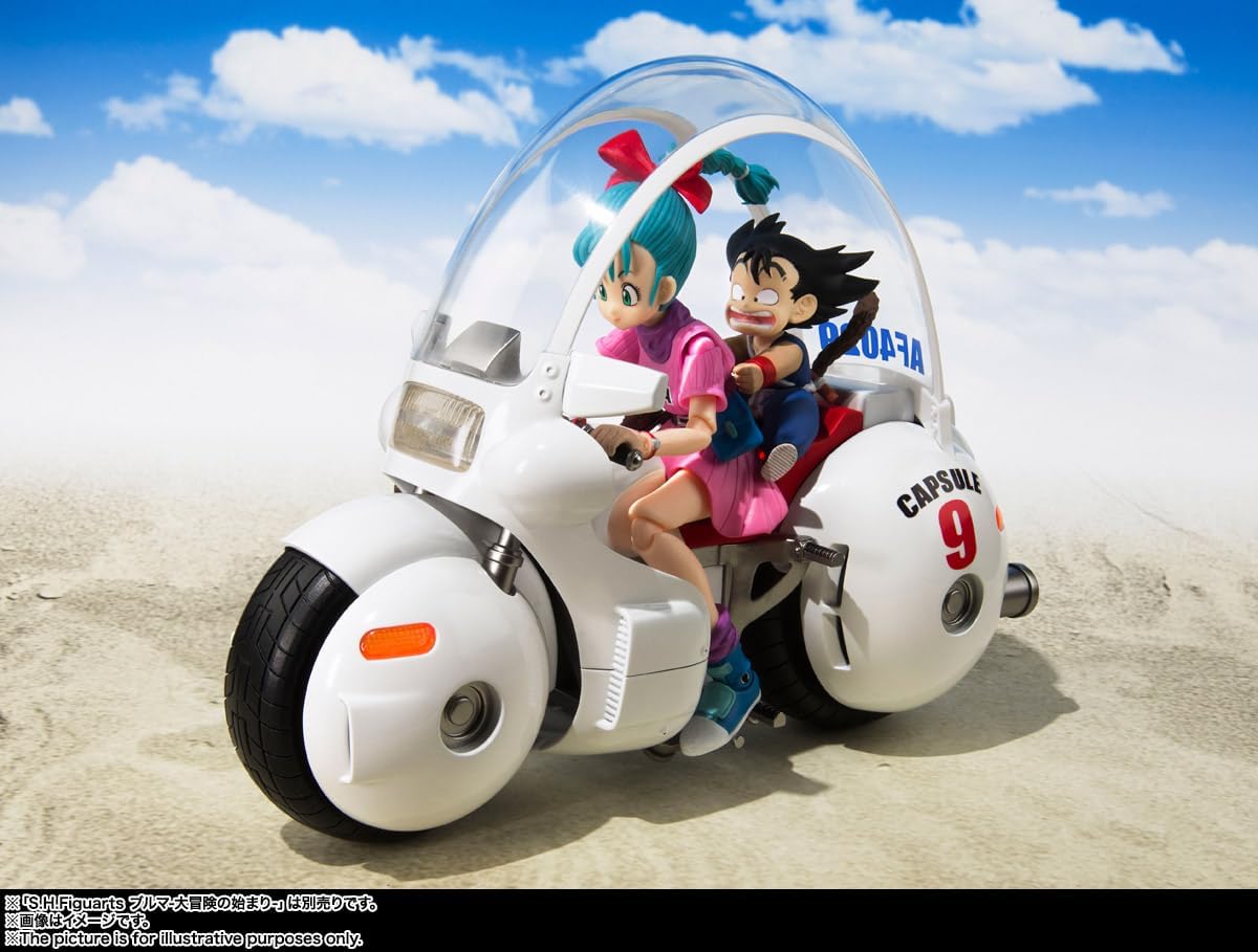 S.H. Figuarts Bloomers Bike - Hoi Poi Capsule No.9 - (Resale Version), Approx. 6.9 inches (175 mm), ABS & Die Cast & PVC Pre-Painted Action Figure