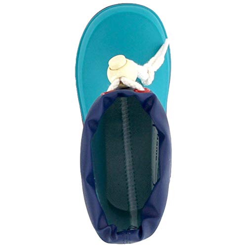 Moonstar RB B02 Multi Rain Boots, Made in Japan, Non-Slip, 5.1 - 7.5 inches (13 - 19 cm), Kids, Multi