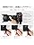 Yeepan Camera Strap, Neck Strap, Shoulder Strap with Anchor Links, Climbing Rope, Leather Accessory, Lightweight, Detachable, Fashionable, For SLR / Mirrorless / Compact Cameras, Quick Shooting Strap