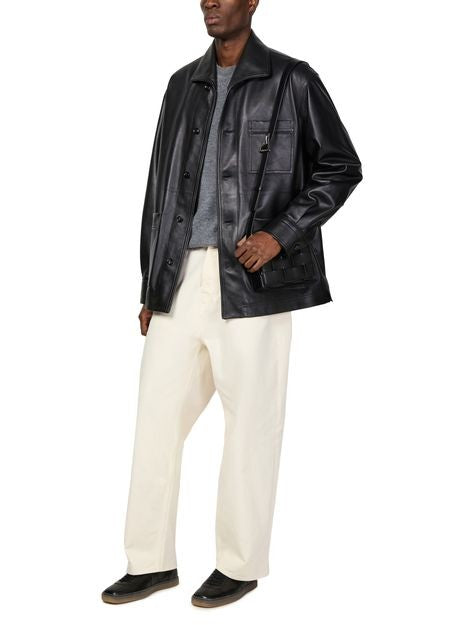 BOTTEGA VENETA セミライト ナッパ Tシャツ - Image 6