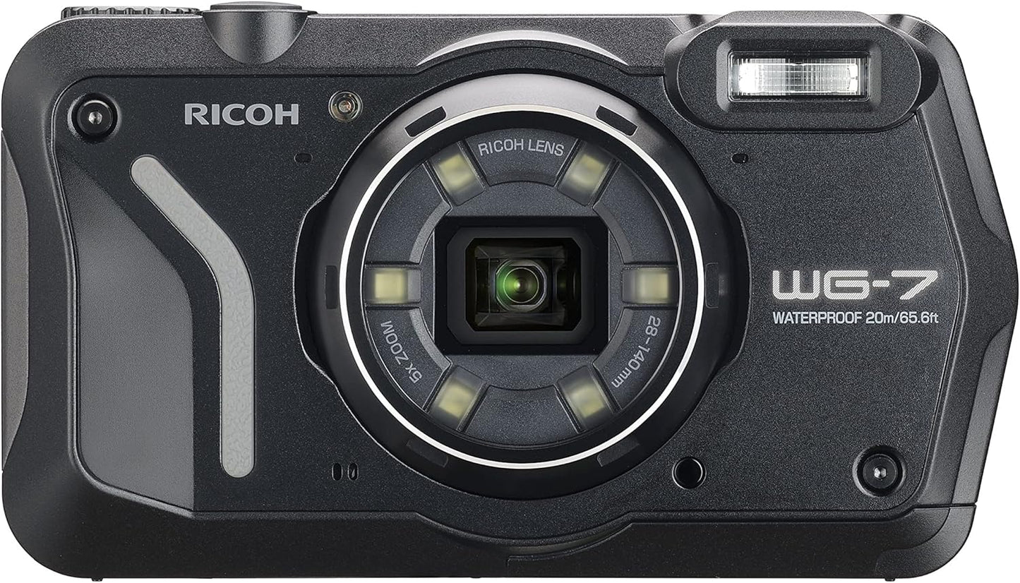 Ricoh WG-7 3100 Black Authentic Outdoor Camera