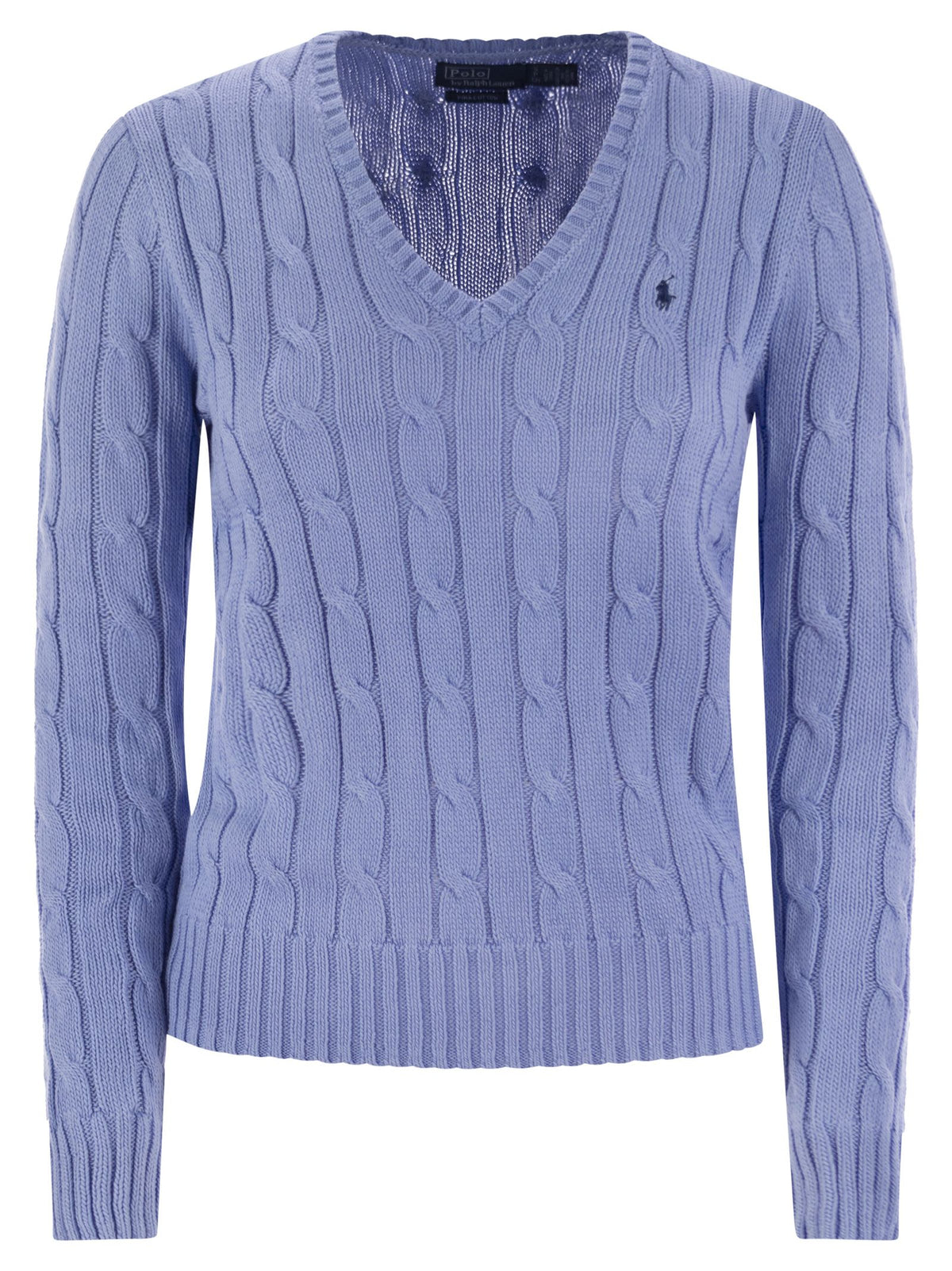 Polo Polo Ralph Lauren Plaited Cotton V Neck Seater - Image 6