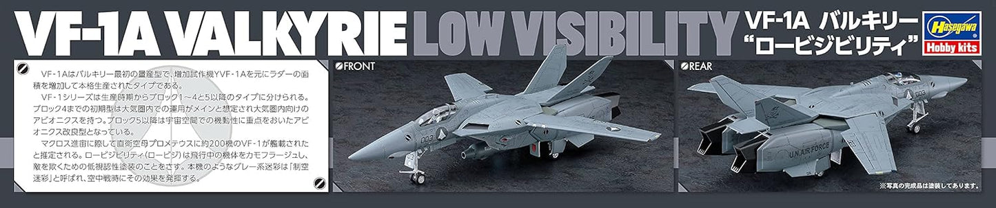 Hasegawa 65871 Macross VF-1A Valkyrie Low Visibility 1/48 Scale Plastic Model