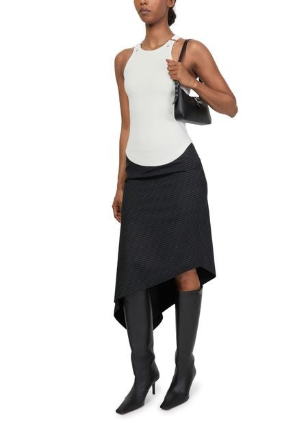 COURREGES Buckle 90'S rib tank top - Image 6