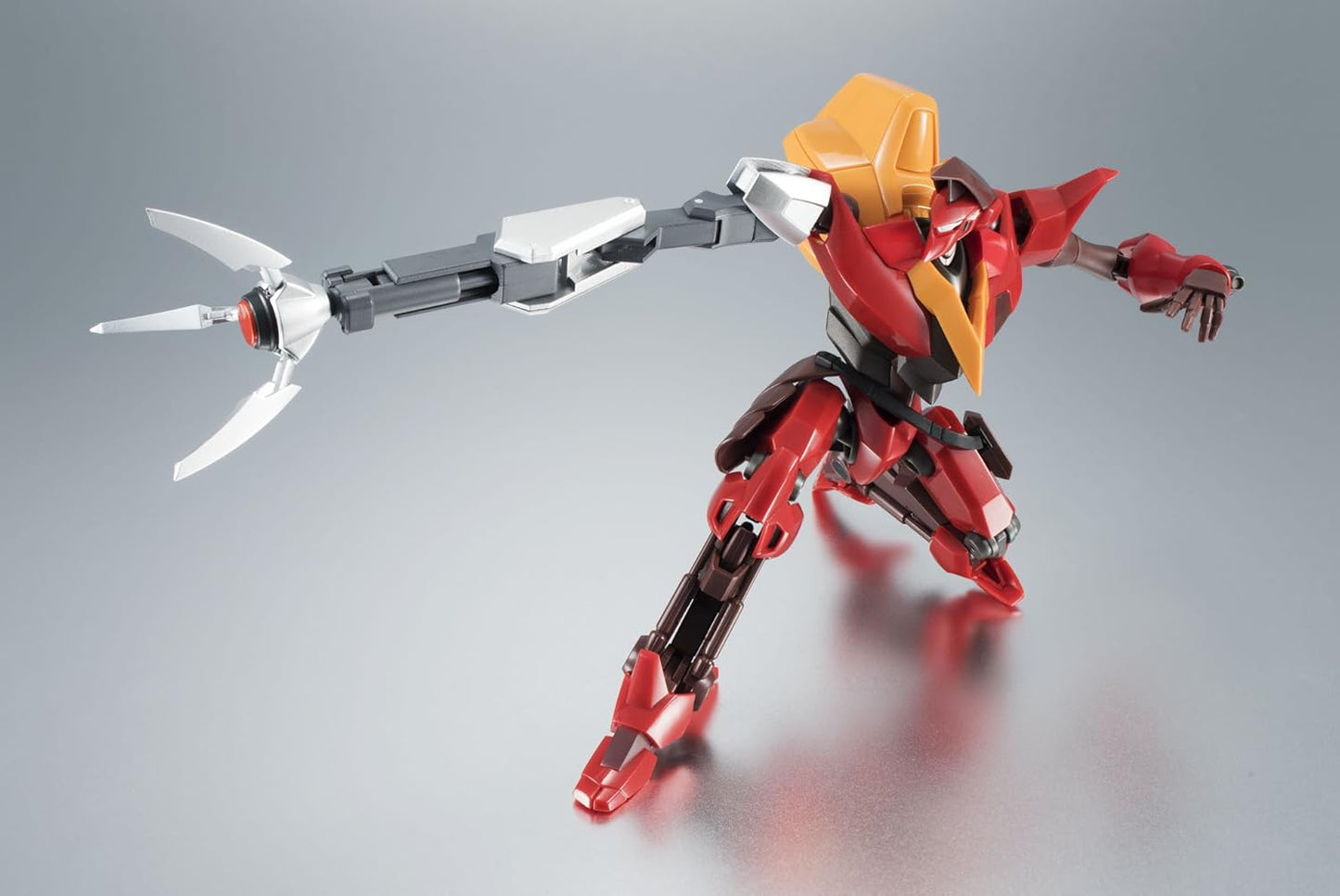 Robot Spirit Side KMF Code Geass Guren Nishiki with Arm Equipment, Articulated Action Figure, Approx. Size of 4.9 inches (125 mm), ABS/PVC Painted