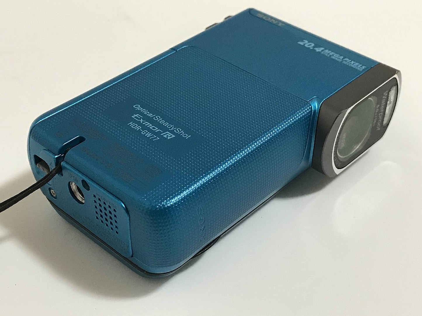 SONY デジタルHDビデオカメラレコーダー ブルー HDR-GW77V/L
