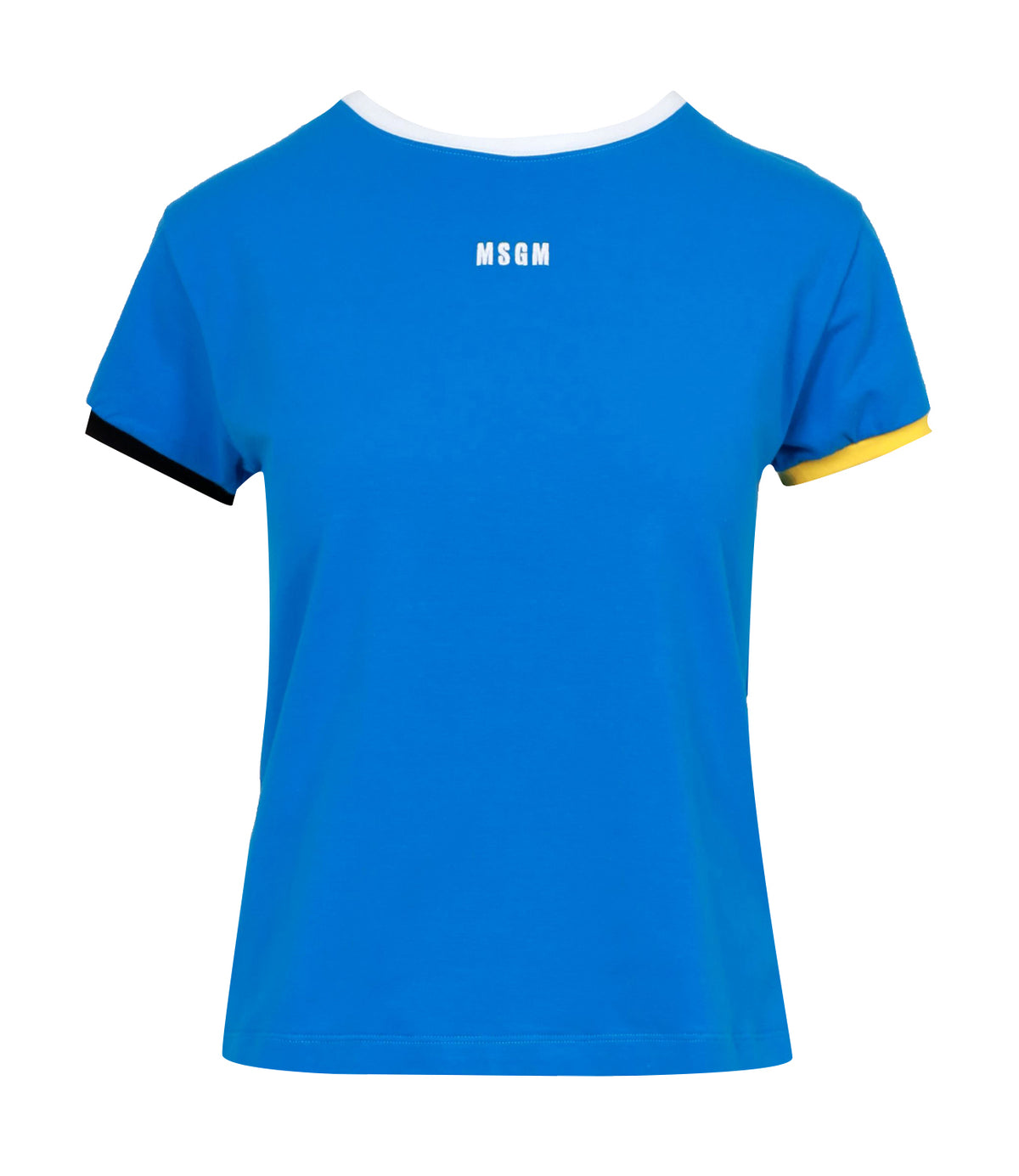 Msgm MSGM Tシャツとポロスクリアブルー - Image 6