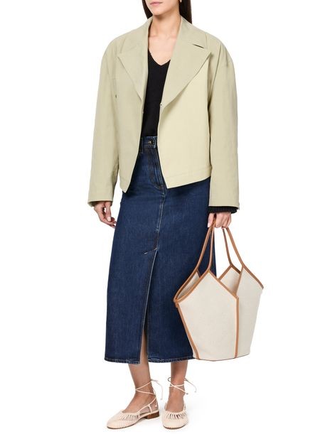 LOULOU STUDIO Coen short cotton jacket - Image 6