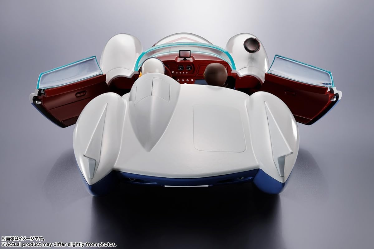 TAMASHII NATIONS Chogokin Mach GoGo Mach No. Approx. 10.6 inches (270 mm), PVC & ABS & Die Cast Pre-painted Action Figure