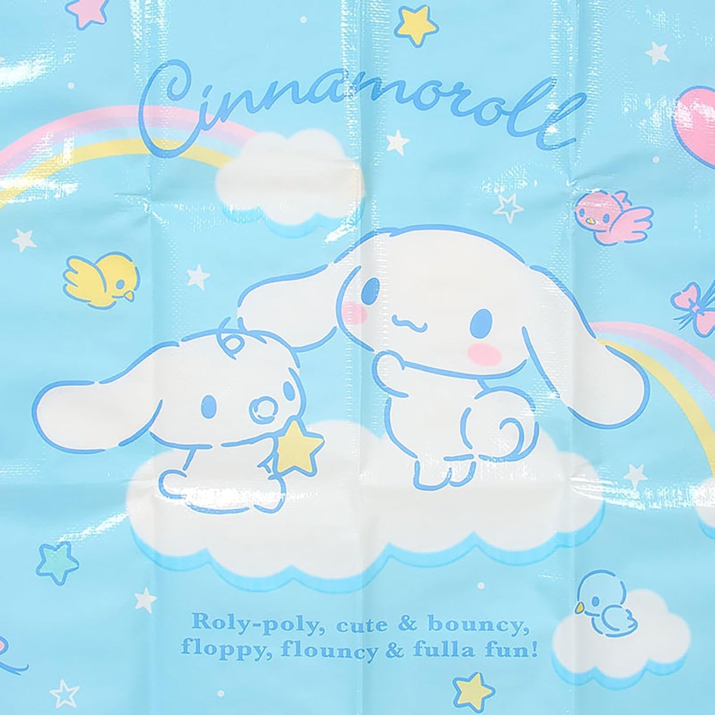 Sanrio (SANRIO) Cinnamoroll PP Leisure Sheet One-Person Size with Storage Bag and Name Space for Outings and Picnics 604194