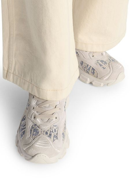 Dior Vibe sneakers jacquard with raffia Dior Oblique motif andsuede calfskin - Image 6