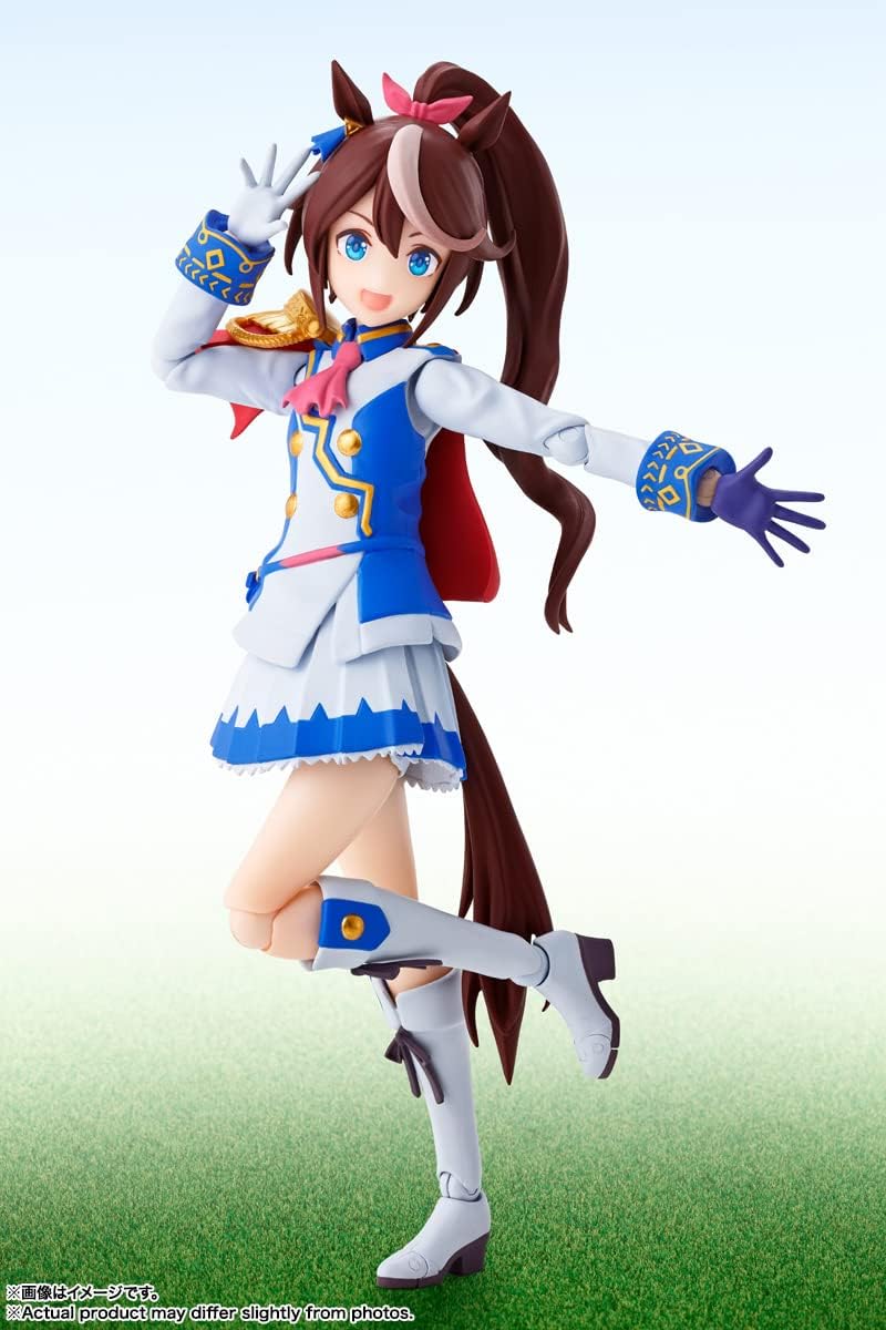 S.H. Figuarts Uma Musume Pretty Derby Tokai Teio Special Edition, Approx. 4.9 inches (125 mm), PVC & ABS, Pre-painted Action Figure