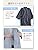 (Considered an Active Nurse) Loose Front Pajamas, Easy to Put On and Take Off, Full Open Type, 100% Cotton, Short Length, Hospital Hospital, Nursing Care, Seniors, Unisex, Yukata Style, Sleepwear