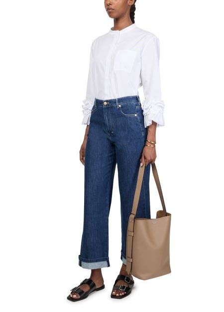 S MAX MARA Eles straight leg jeans - Image 6