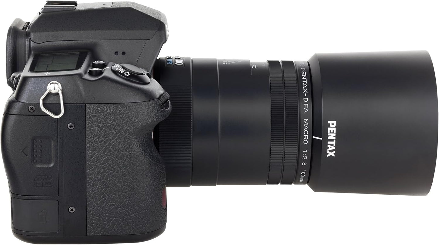 Pentax Objectif SMC DFA 100 mm Macro F/2,8 WR Noir