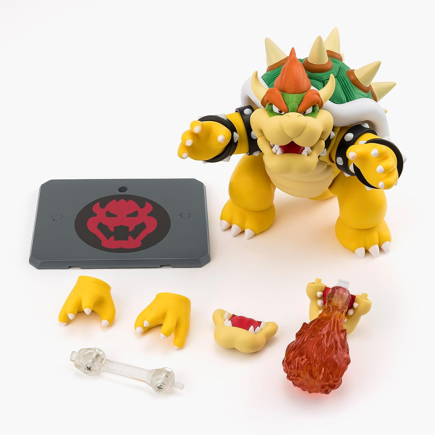 Tamashi Nations S.H. Figuarts Super Mario Cooper, Approximately 5.1 inches (130 mm), PVC & ABS Pre-painted Action Figure