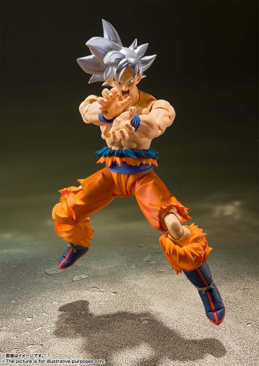 S.H. Figuarts Dragon Ball Series, Son Goku, Selfishness (Resale Version), Approx. 5.5 inches (140 mm), PVC & ABS, Pre-painted Action Figure