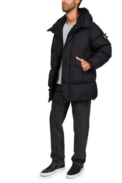 STONE ISLAND Hooded down jacket - Image 6