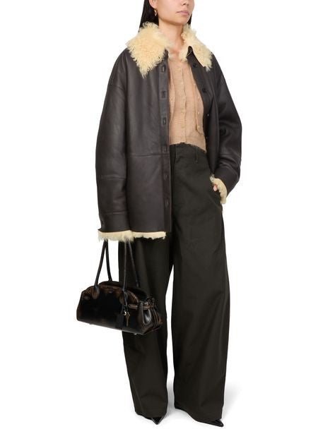 ACNE Shearling shirt jacket - Image 6