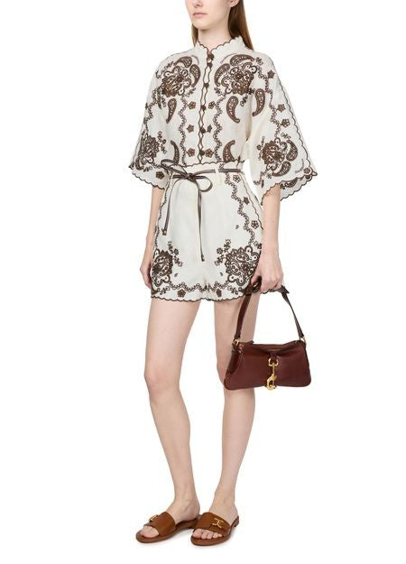 ZIMMERMANN Ascension embroidered short sleeves shirt - Image 6