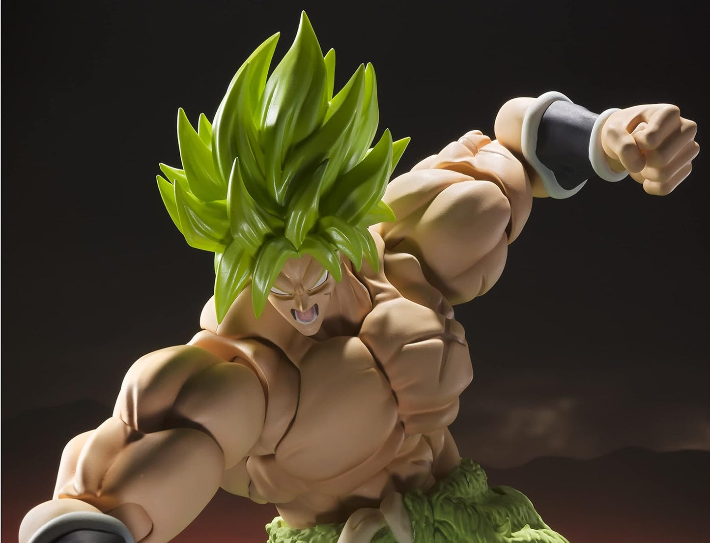 Tamashi Nations S.H. Figuarts Dragon Ball Super Broly, Super Saiyan Broly, Full Power, Approx. 8.7 inches (220 mm), PVC & ABS Pre-painted Action Figure