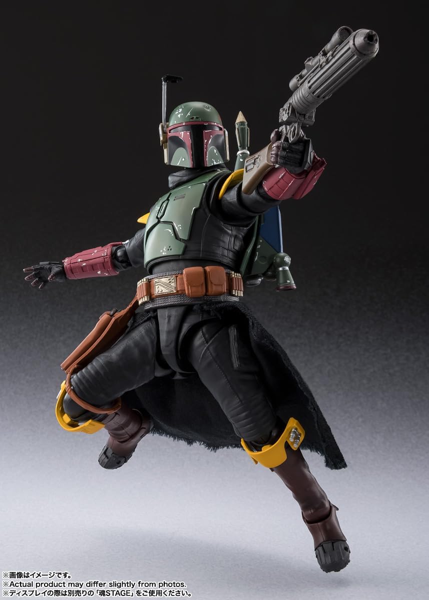 Tamashi Nations S.H. Figuarts Boba Fett, Classic Version, Approx. 6.1 inches (155 mm), PVC, ABS & Fabric, Pre-painted Complete Action Figure