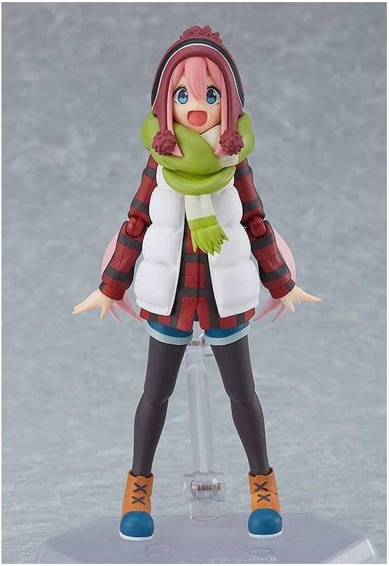figma Yurucamp Nadeshiko Kakamigahara Non-Scale ABS & PVC Pre-painted Action Figure