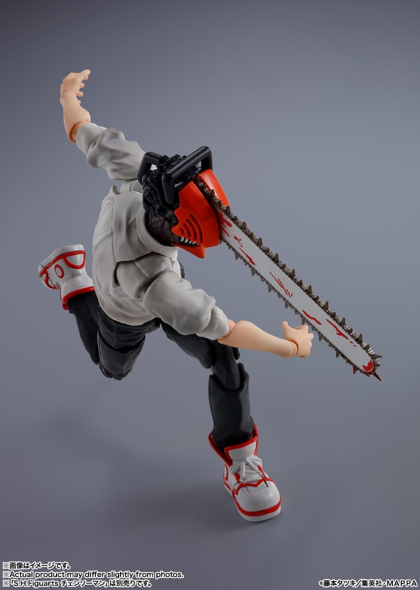 S.H. Figuarts Chainsawman Denze, Approx. 5.9 inches (150 mm), PVC & ABS, Pre-painted Action Figure