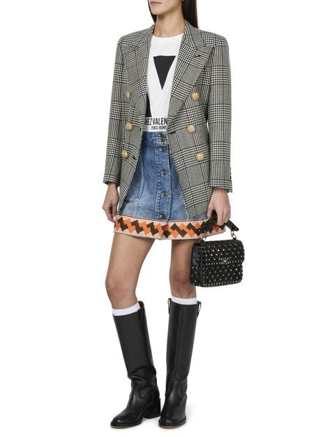 VALENTINO GARAVANI デニム製 ミニスカート - Image 6