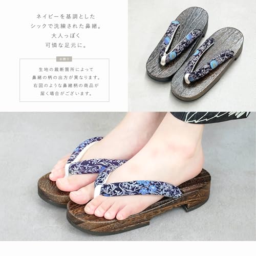 Amemari Geta Clogs, Women's Liberty, Yukata Clogs, F Size, Summer