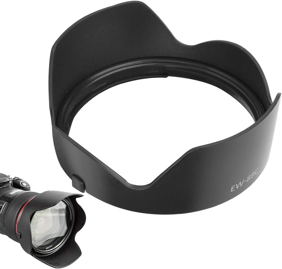 Hilitand Canon EF24-70mm F2.8L II USM Lens Hood 82mm EW-88C