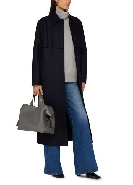 HARRIS WHARF LONDON プレスウールとフリース製 シールドコート - Image 6