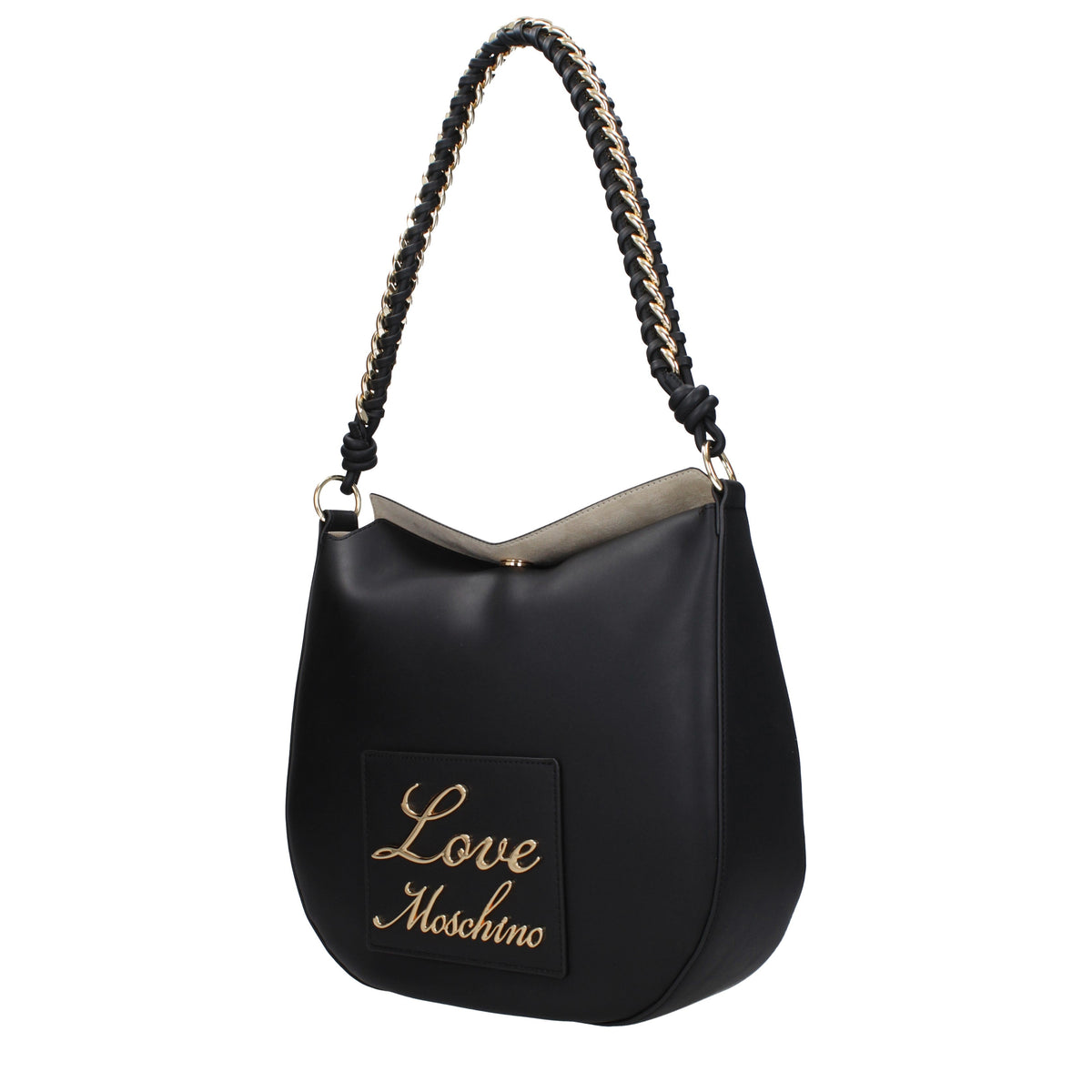 Moschino モスキーノのショルダーバッグが大好きな女性ポリウレタンブラック - Image 6