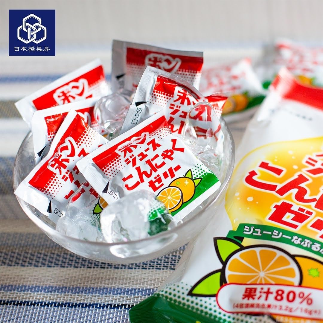 Kokubu Pon Juice Konjac Jelly 144g x 5 Packs