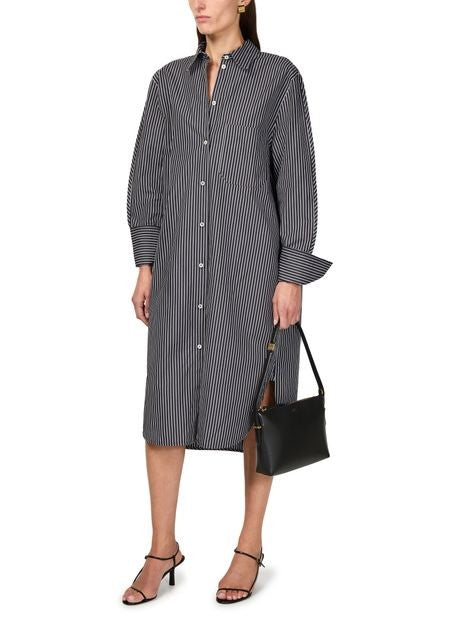 TOTEME Striped kimono-sleeve shirtdress - Image 6