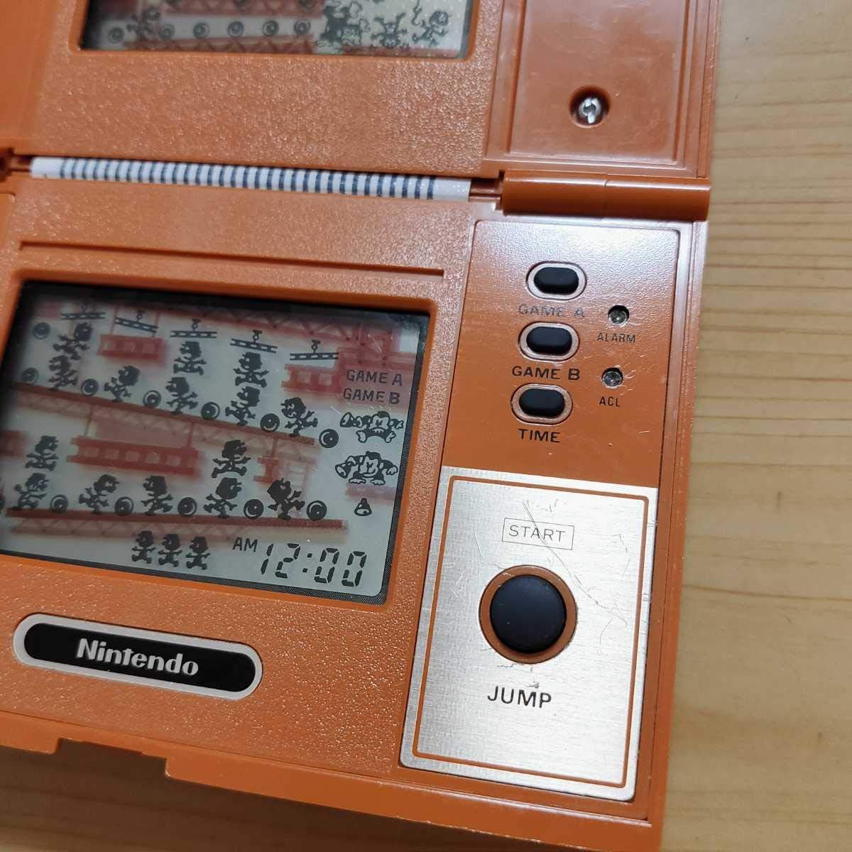 動作確認済み ゲームウォッチ ドンキーコング 任天堂 ニンテンドー ゲーム&ウォッチ GAME&WATCH DONKEY KONG