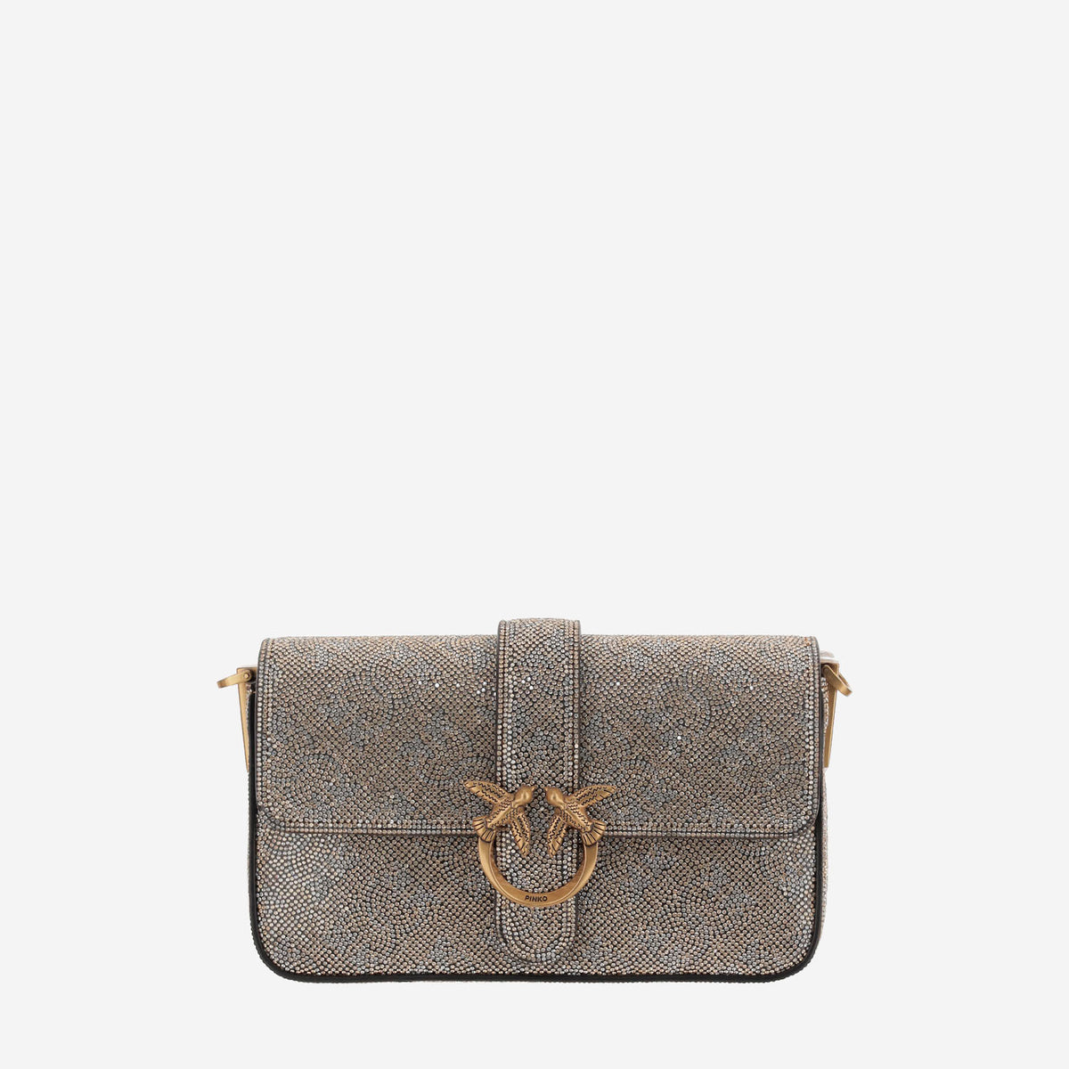 Pinko ピンコは、1つの前かがみのベビーショルダーバッグが大好きです - Image 6