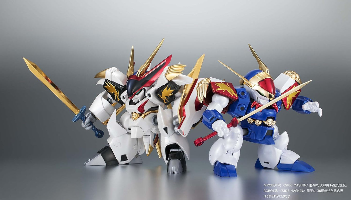 Robot Spirits Size Mashin Ryuoumaru, Special 30th Anniversary Special Anniversary Version, Approx. 3.7 inches (95 mm), ABS / PVC Resin, Painted Action Figure