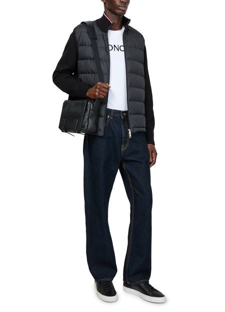 MONCLER Bi-material jacket - Image 6
