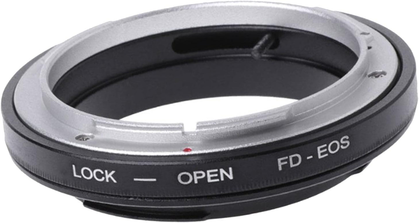 B Baosity FD-EOS Ring Adapter Lens Adapter FD Lens for EF Canon EOS Mount Camera